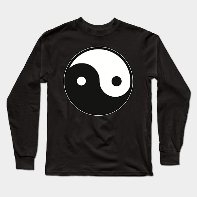 Yin yang Long Sleeve T-Shirt by Designzz